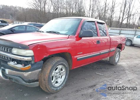 2002 Chevrolet Silverado 1500 z USA, uszkodzony, nr VIN 2GCEK19T721240785